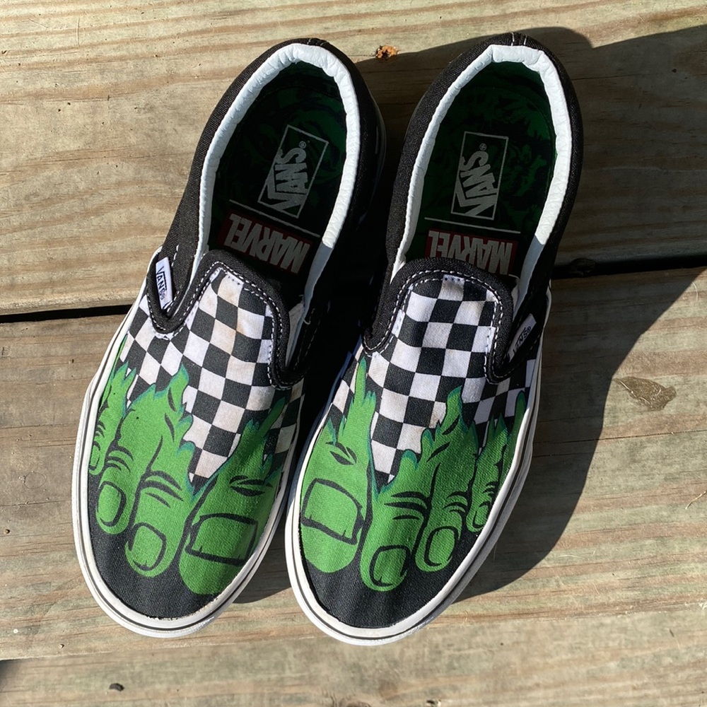 Vans Boys Slip on Sneakers